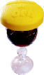 BuggRoff novelty Wine Glass drink cover